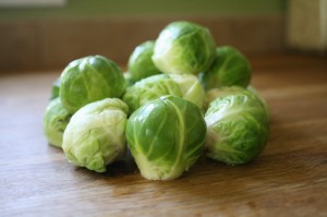 Raw Brussel Sprouts